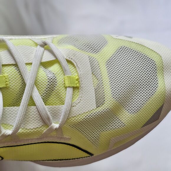 PUMA UltraRide Running Shoes White Fizzy Yellow Men\'s Size 12 main image 4